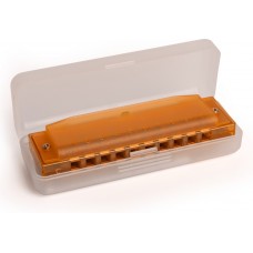 Armonica Diatonica Hohner Translucent Harp Orange Hardcase Armonica Diatonica Hohner Translucent Harp Orange Hardcase